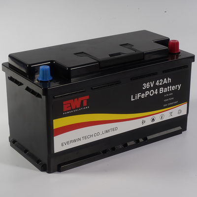Dustproof Dan Waterproof 36V 42Ah Lithium LifePo4 Baterai Paket Supply RV Power Equipment