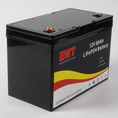 3.2V Lithium Battery Cell 32700 LifePo4 Baterai Cell 12.8V 80AH Logo khusus
