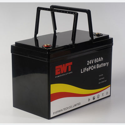 Kapasitas besar LifePo4 Baterai Paket 3.2V 32700 24V 60AH untuk Peralatan Tugas Berat