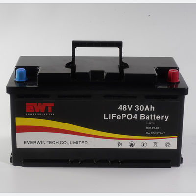 Baterai Lithium Iron Phosphate 48V dapat diisi ulang dan kapasitas tinggi untuk aplikasi tugas berat