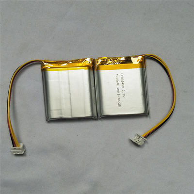 LP803450 3.7V 1500mAh Cell PCB Protection Lithium Polymer Battery dengan Fitur Keamanan atas Perlindungan Pelepasan