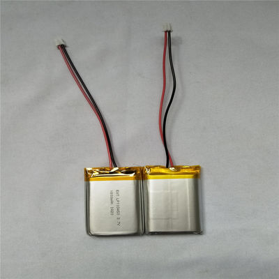Fitur Keamanan LP103450 3.7V 1800mAh Lithium Polymer Power Pack dengan Li-polymer Cell
