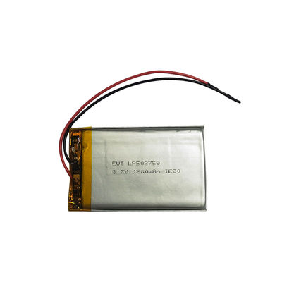 1A Max Charging Current Lithium Ion Polymer Battery 2 jam waktu pengisian daya darurat