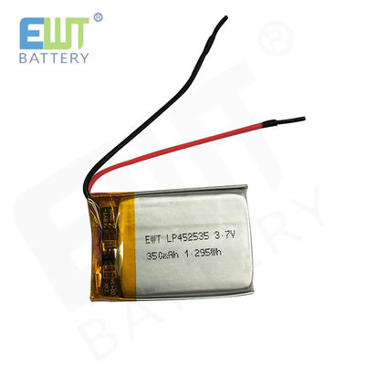 Custom Compound Type Li-Poly Battery NO Konektor untuk dan Kinerja