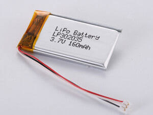 60mΩ Impedansi Internal EWT Logo Baterai Lithium Polymer dengan Sertifikasi CE dan Perlindungan Sirkuit Singkat