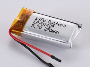 LiPo Pack Kapasitas Tinggi LP701429 3.7V 270MAH Upgrade Ultimate untuk Mobil RC Anda dari Leading