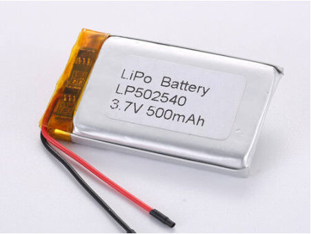 LP502540 3.7V 500mah Tablet Baterai Lithium Polymer Sumber Daya Utama untuk Tablet