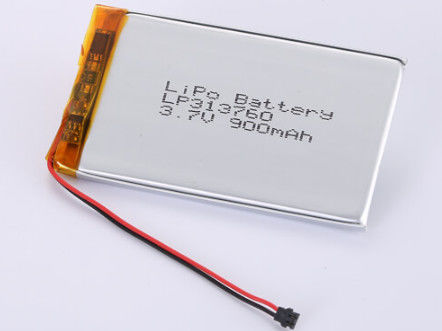 LP313760 3.7V 900MAH baterai li-ion produsen Baterai litium polimer bahan anode lainnya untuk aplikasi sel koin