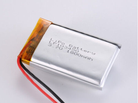 LP103450 3.7V 1800MAH Baterai Li-ion Produsen EWT Logo Baterai Lithium Polymer Kapasitas Koin