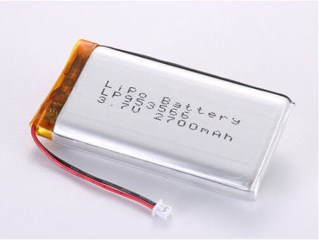 LP953566 3.7V 2700MAH Lithium Polymer Baterai isi ulang Prismatic,Pouch,Button Bentuk A Grade