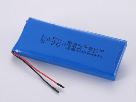 Open Voltage LP423282 3.7V 2800MAH Lithium Polymer Battery dengan Perlindungan PCB dan 1 Tahun Shelf Life