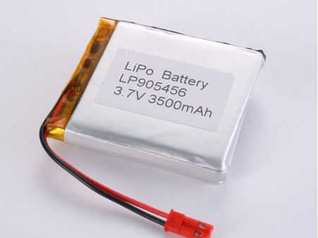 LP905456 3.7V 3500MAH Baterai Li-ion Kapasitas Tinggi LiPo Pack dengan Fitur Keamanan Perlindungan Sirkuit Singkat