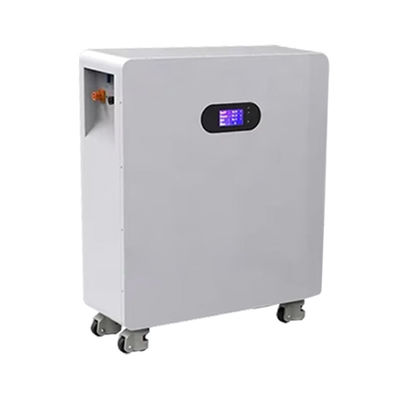 Pabrikan baterai lithium ion Baterai lithium iron phosphate 48V200Ah/300Ah yang dipasang di lantai Peralatan sistem pembangkit listrik penyimpanan energi rumah tangga dengan rol