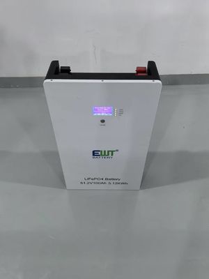 Baterai EWT LiFePO4 51.2V 100Ah 5,12kWh yang dapat diandalkan untuk sistem solar rumah & off-grid