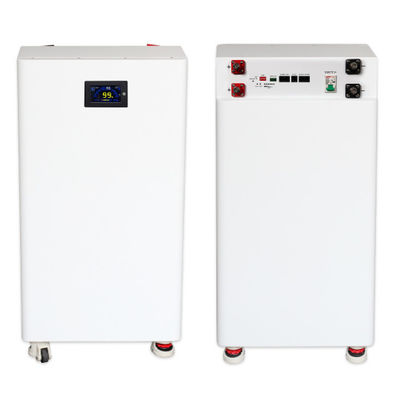Plastik Housing LiFePO4 Baterai Paket 51.2V untuk penyimpanan energi fotovoltaik rumah tangga dan pembangkit listrik tenaga surya terintegrasi