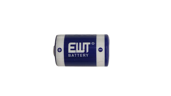 Baterai Lithium Thionyl Chloride Anoda Karbon ER14250 3.6V 1200mAh untuk Kapasitas Tinggi dan Kapasitas Bervariasi