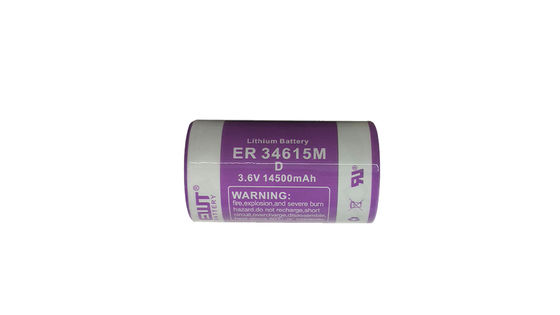 Baterai Litium Berkapasitas Tinggi ER34615M 3.6V 14500mAh Ideal untuk Smart Meters, IoT Devices & Backup Systems