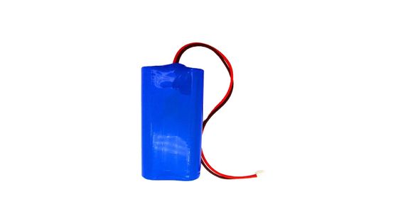 Baterai lithium iron phosphate 18650 7.4V 2200MAH Suhu Pelepasan -20-60C 3.7V Baterai Lithium dengan Shell Besi