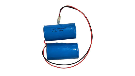 Baterai Lithium Thionyl Chloride Tahan Lama ER34615 3.6v 38ah Untuk Peralatan Industri