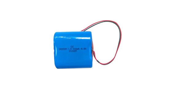 ER26500M 7.2V 6500MAH Baterai Lithium Thionyl Chloride Keandalan Tinggi Perawatan Rendah dengan Lithium Primer