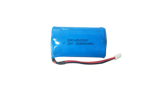 Industrial Grade D Size Li-SOCL2 Battery 7.2V 2000MAH for Cylindrical Devices ER14505M