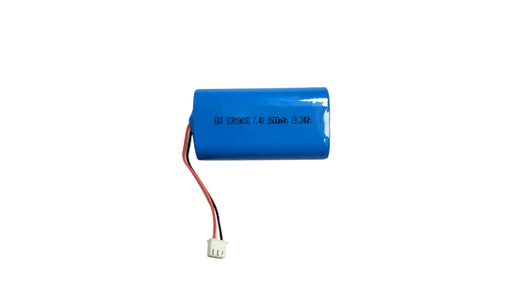 ICR18650 7.4V 2600MAH Indikator LED Jenis Baterai Penyimpanan Energi Bersertifikasi CE