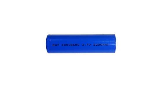ICR18650 3.7V 2200mAh Lithium Battery Pack untuk penggunaan industri